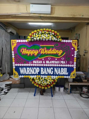 Papan Bunga di Campaka Andir