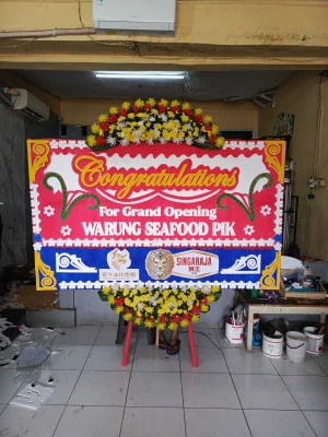 Papan Bunga di Campaka Andir